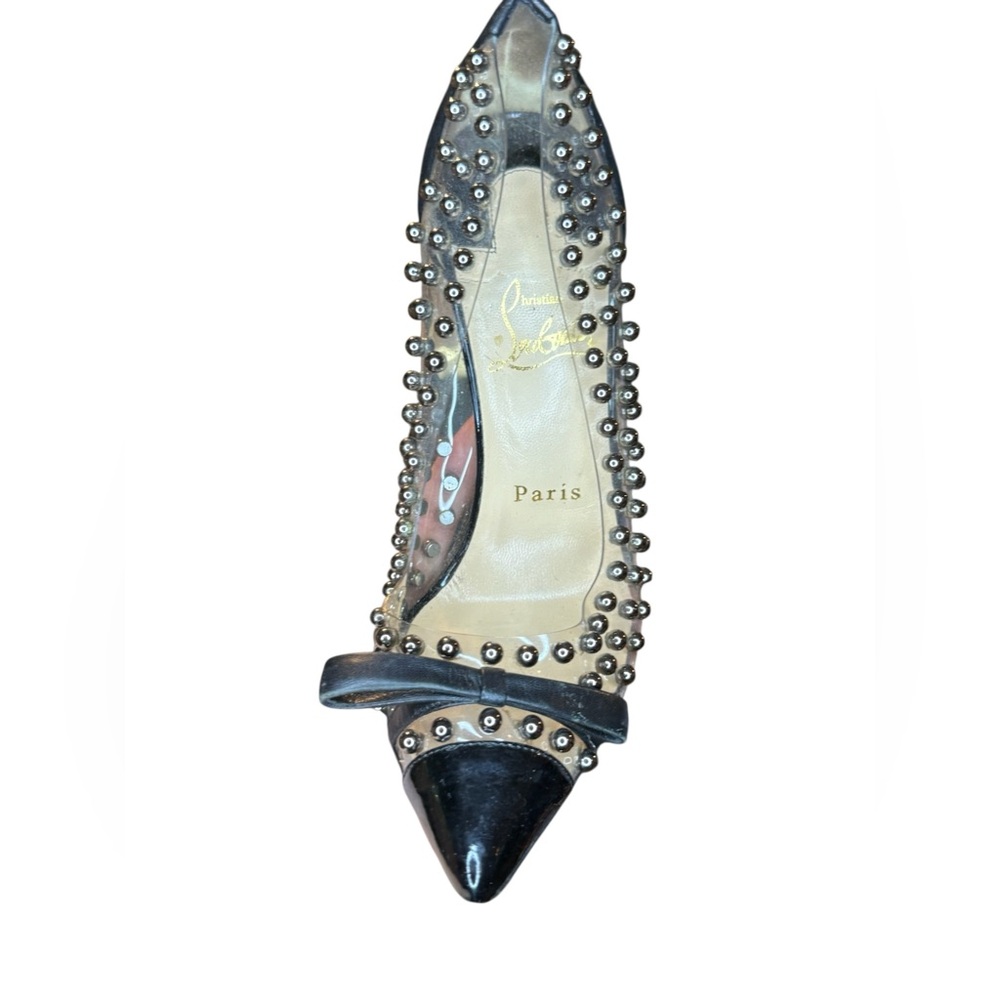Studded Black Heel Louboutin